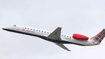 Edinburgh Loganair plane in midair U-turn as emergency ground crews scrambled