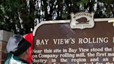 The history of the Bay View Massacre and the Rolling Mills plaque