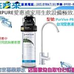 (最愛88活動送PBS200濾心一支)愛惠浦公司貨 EVERPURE 除鉛碳纖維家用型淨水器PURVIVE-PBS200