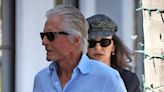 Michael Douglas and Catherine Zeta-Jones enjoy lunch in Santa Barbara