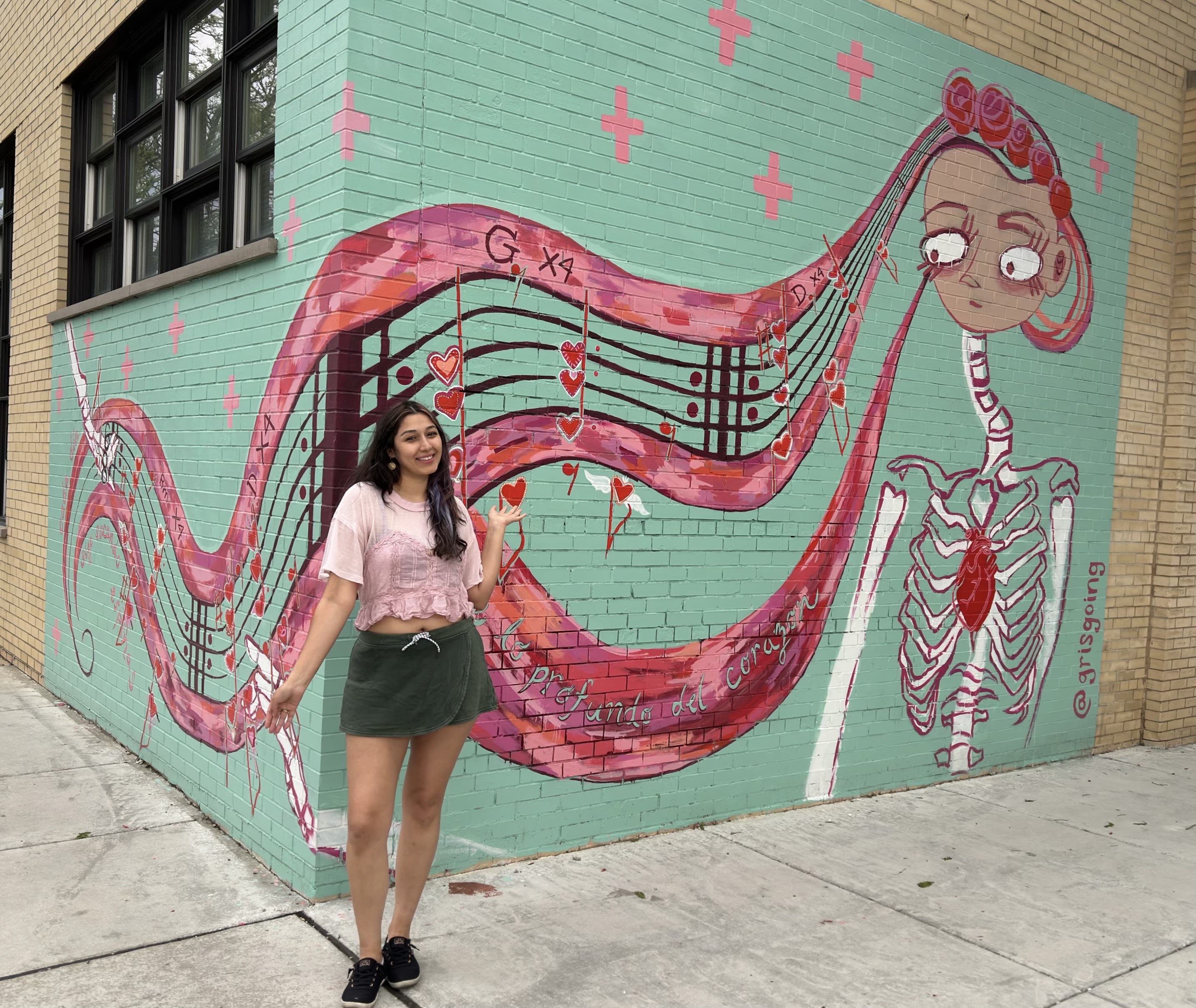 McKinley Park mural based on Natalia Lafourcade song shares resilience, love, connection