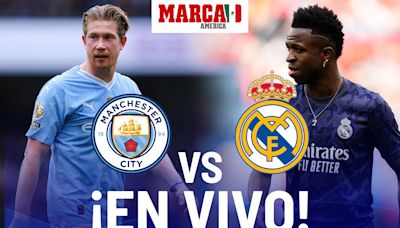 Manchester City vs Real Madrid EN VIVO. Partido hoy de Champions 2024 4tos Vuelta | Marca