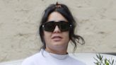 Vanessa Hudgens seen with growing baby bump as star wears crop top in LA