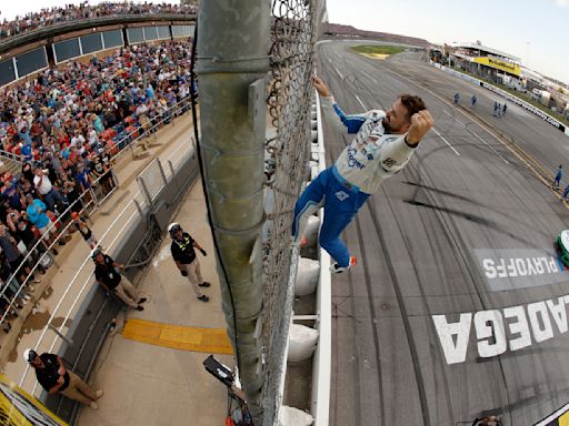 NASCAR: Ricky Stenhouse Jr. wins at Talladega after a record-setting crash