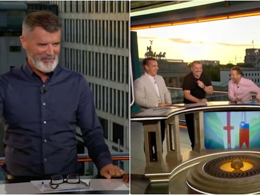 Video: Roy Keane jokes at expense of English pundits getting giddy about Euro 2024 success