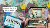 TikTokers are making 'Altoids wallets' out of old mint tins to store their AirPods, money, lip gloss, and more