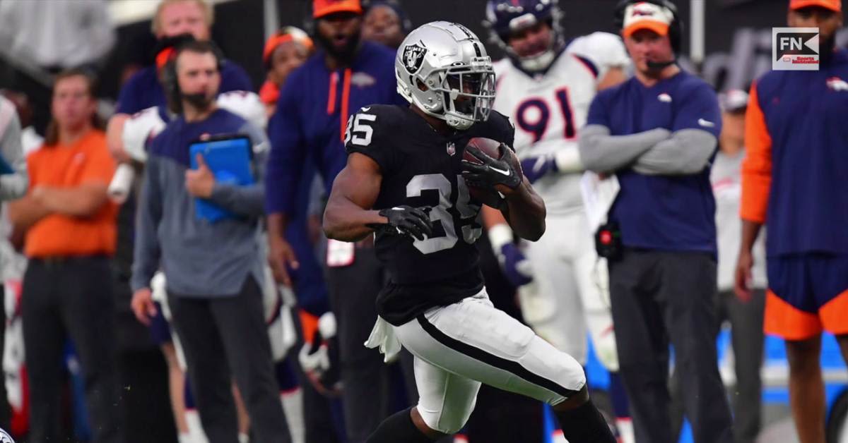 Las Vegas Raiders RB Zamir White poised for a breakout season in 2024