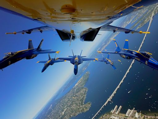 ‘The Blue Angels,’ filmed for IMAX, puts viewers in the ‘box’ with the elite flying squad
