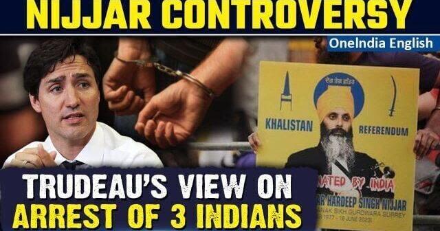 Canadian PM Justin Trudeau Justify Arrest of Three Indians In Relation to Nijjar Controversy|