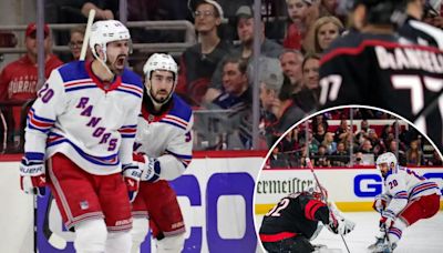 Mika Zibanejad leaving his mark on the Rangers’ playoff record books