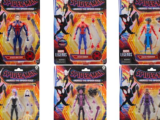 Marvel Legends Spider-Man Across the Spider-Verse Figures Drop on August 8th