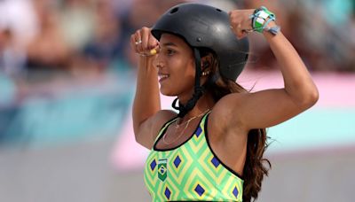 Brazil’s Rayssa Leal takes dramatic, wildly celebrated bronze in street skateboarding as 14-year-old Coco Yoshizawa wins gold