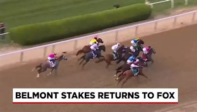 Belmont Stakes returns to FOX