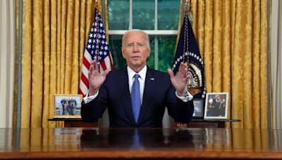 Biden delivers first address since dropping out of 2024 presidential race