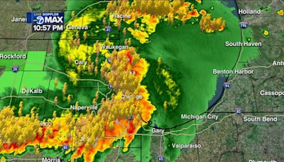 Chicago weather: Severe storms move across area