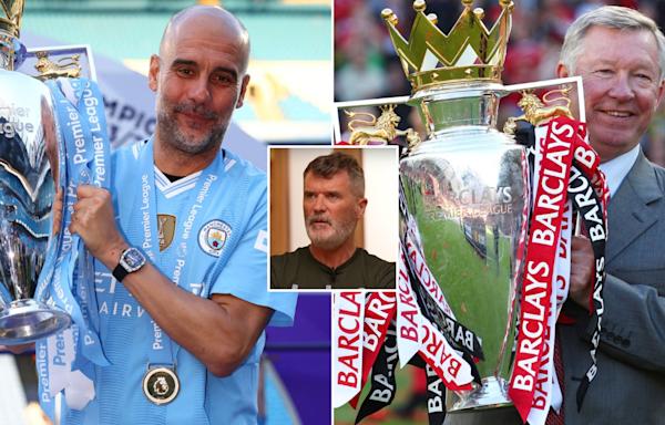 Comparing Pep Guardiola and Sir Alex Ferguson's PL stats after Roy Keane picks better manager