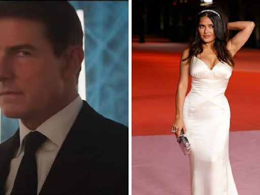 HD: Salma Hayek Extends Heartfelt Wishes To Tom Cruise On His 62nd Birthday; Treats Fans With Rare PIC