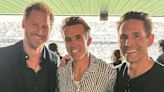 Prince Harry Joins ‘It’s Always Sunny’ Stars Glenn Howerton and Rob McElhenney at Lionel Messi’s Game