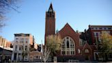 'A new chapter': First Lutheran Church begins repairs on historic bell tower