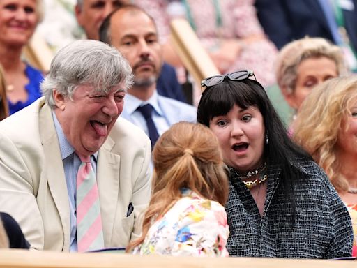 TV stars mingle with royalty while braving the weather at Wimbledon