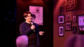 17-year-old Luke Metzidakis can't sit at the bar — but hosts the bar's comedy show anyway