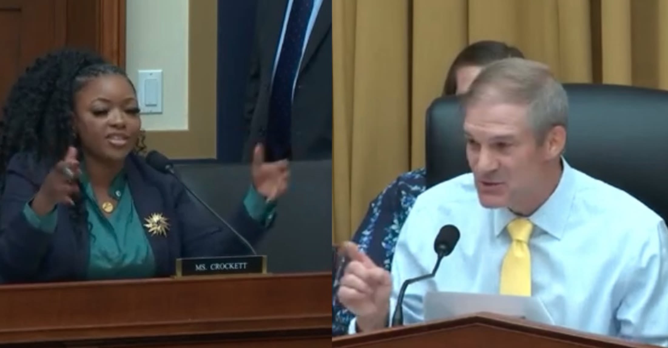 Jasmine Crockett Talks Over Jim Jordan to Remind Him a Jury Found Trump Guilty on 34 Felony Counts: ‘I Can Keep Going’