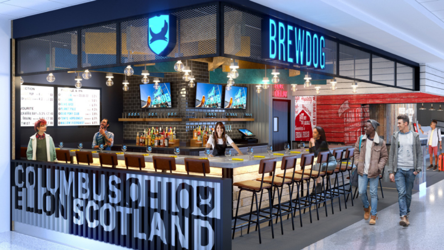 BrewDog opens first U.S. airport bar inside John Glenn International