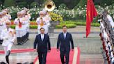 Cambodia's leader holds talks in neighboring Vietnam on first visit since becoming prime minister