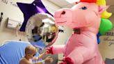 Doctor Dresses Up as Unicorn for 4-Year-Old Patient's 'No More Chemo' Party — See the Sweet Surprise!