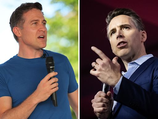 Lucas Kunce chances of beating Josh Hawley in Missouri, according to polls