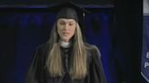 Kylie Kelce Gives Commencement Address at Alma Mater Cabrini University's Final Graduation Ceremony