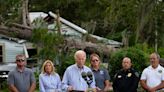 Biden didn't meet with DeSantis in Florida as he toured Hurricane Idalia damage
