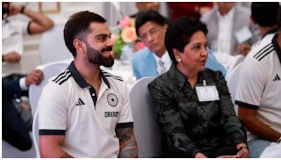 Virat Kohli, Indra Nooyi, Rohit Sharma, Rahul Dravid: attendees at Team India's US event