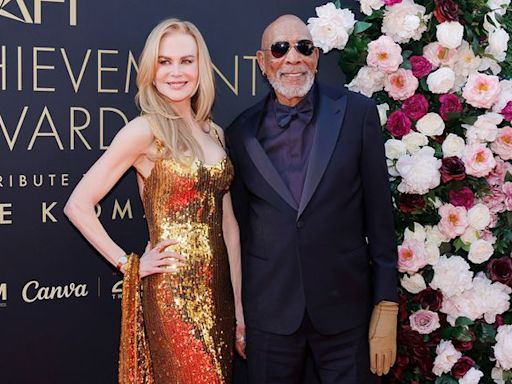 Watch Nicole Kidman Cover Daughter's Ears as Morgan Freeman Drops F-Bomb in AFI Tribute (Exclusive)