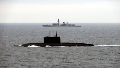 Royal Navy shadows Putin warships through the Channel