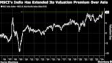 Indian Stocks Premium Over Asia Hits Record as Foreigners Return