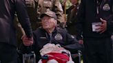 World War II veterans receive a hero's welcome in France 80 years after D-Day