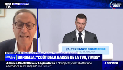 Législatives 2024 : La gauche en colère contre Bruno Fuchs, élu de la majorité, accusé de racisme