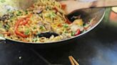 Mushroom Chow Mein bursting with umami flavor