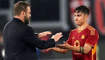 Paulo Dybala metió un golazo y el entrenador Daniele De Rossi lo sacó en el primer tiempo: el motivo