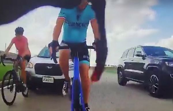 Cyclists Run Over By Hit-and-Run Driver In Graphic Video