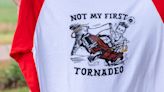 How to get Glen Powell's 'Not My First Tornadeo' Twisters t-shirt
