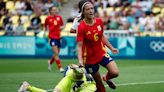 Soccer-Bonmati leads Spain to comeback win over Japan