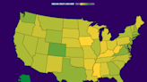 Map: These are the states with the most and least credit card debt