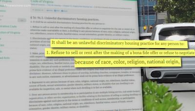 Could woman take legal action after race was brought into condo sale? Here's what Virginia's fair housing laws say.