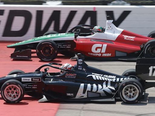 IndyCar Shortens NXT Race at Iowa Due to Tire Issues