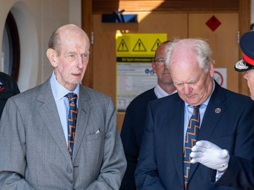 Duke of Kent pays tribute to crew members who died in 1970 lifeboat disaster