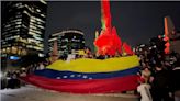 Nicolás Maduro: Venezolanos protestan en el Ángel de la Independencia contra su victoria