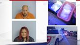Two arrested after meth found in their safe, officials say