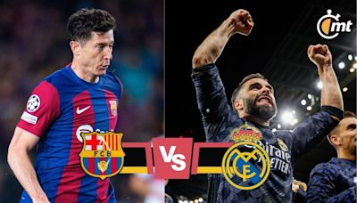 Real Madrid vs Barcelona; horario y dónde ver Clásico Español 2024